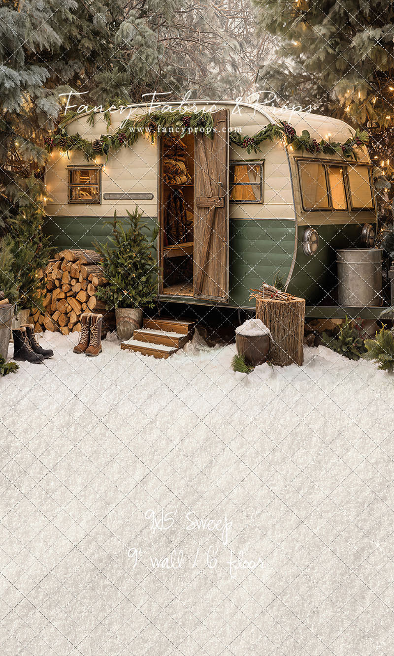 Cozy Camper Christmas - with Sweep Option