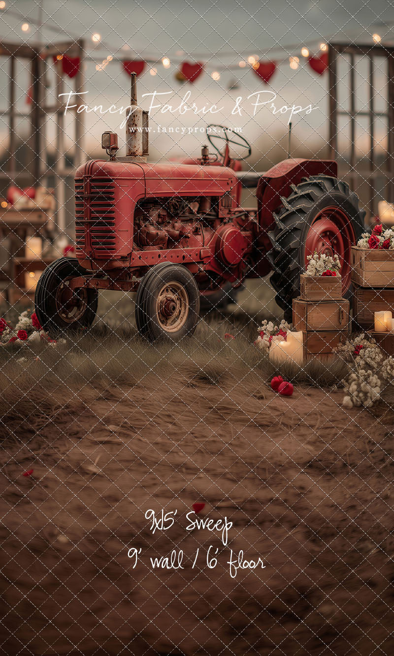 Crimson Courtship Lane - With Sweep Option