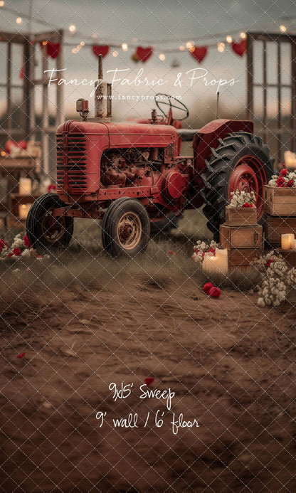 Crimson Courtship Lane - With Sweep Option