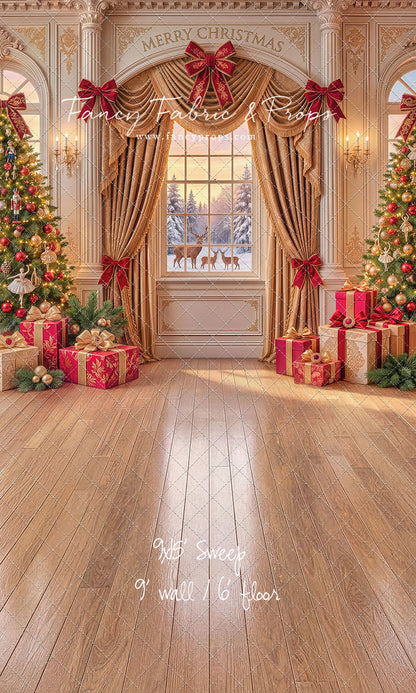 Deer Christmas - with Sweep Option