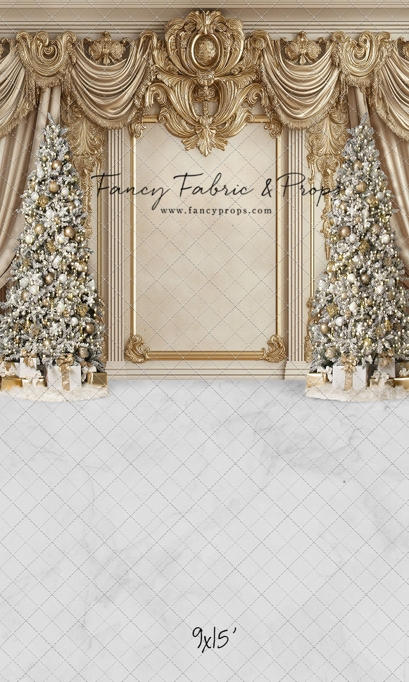 Elegant Golden Noel - with Sweep Option