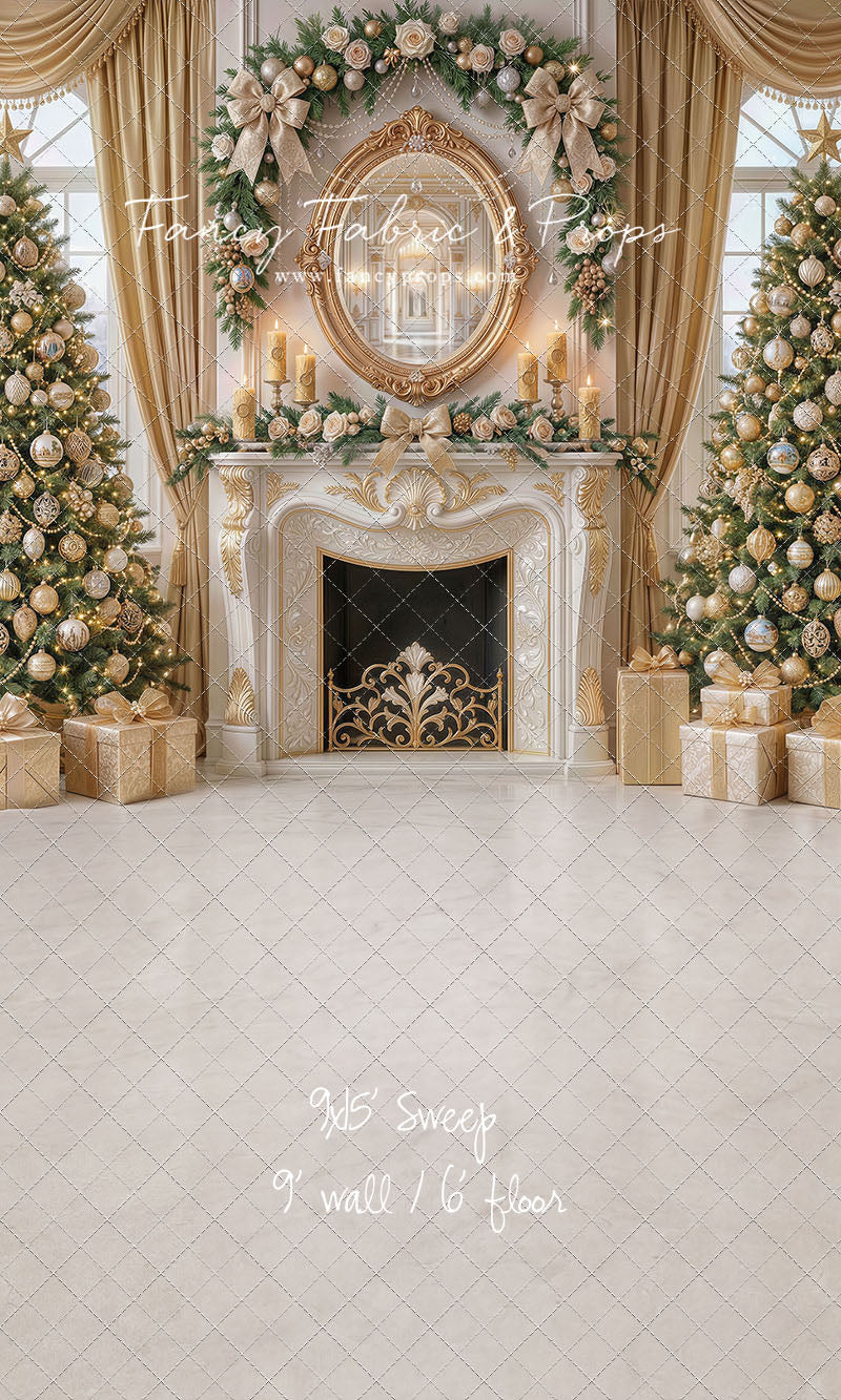 Elegant Ivory Parlor - with Sweep Option