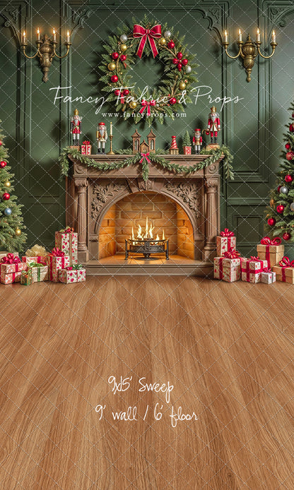 Emerald Christmas Room - with Sweep Option