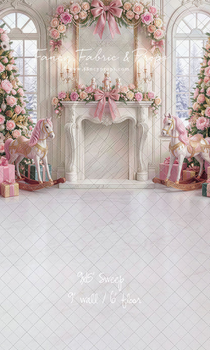 Enchanted Blush Christmas - with Sweep Option