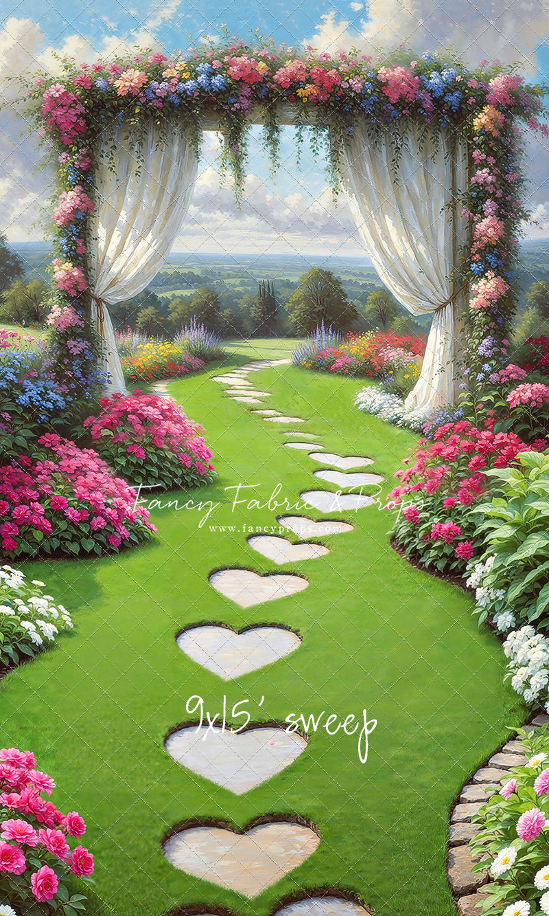 Enchanted Garden Romance - With Sweep Option