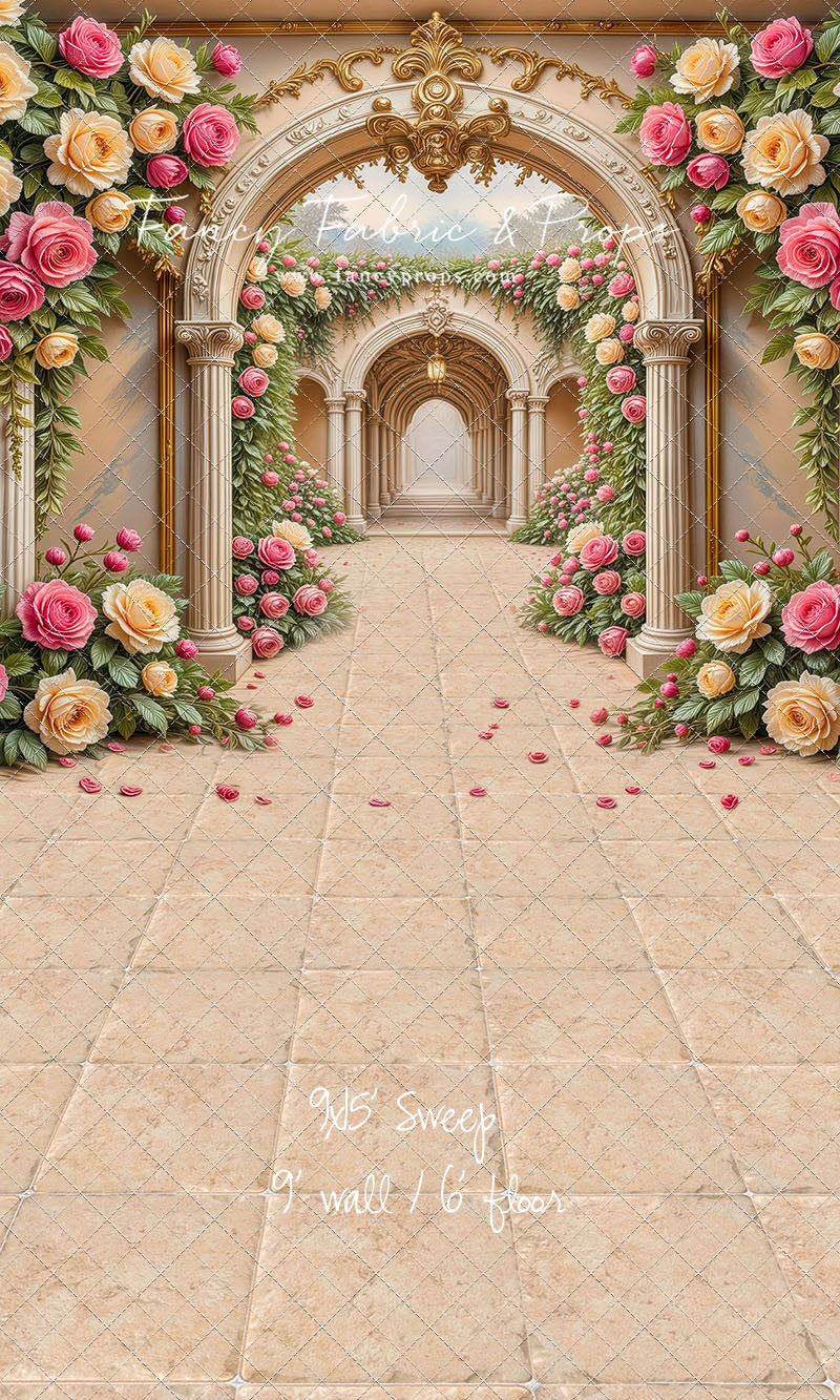 Enchanted Rose Corridor - With Sweep Option