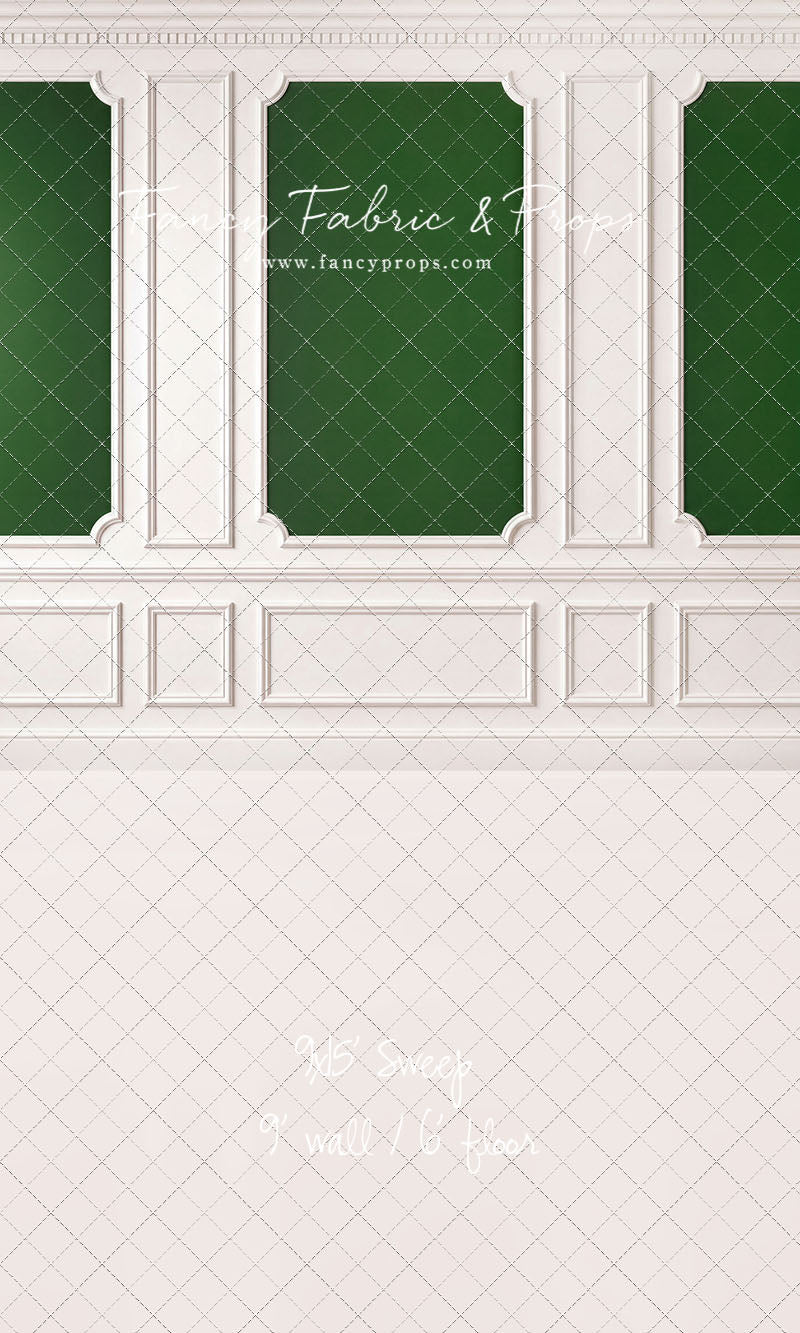 Evergreen Wainscoting - With Sweep Option