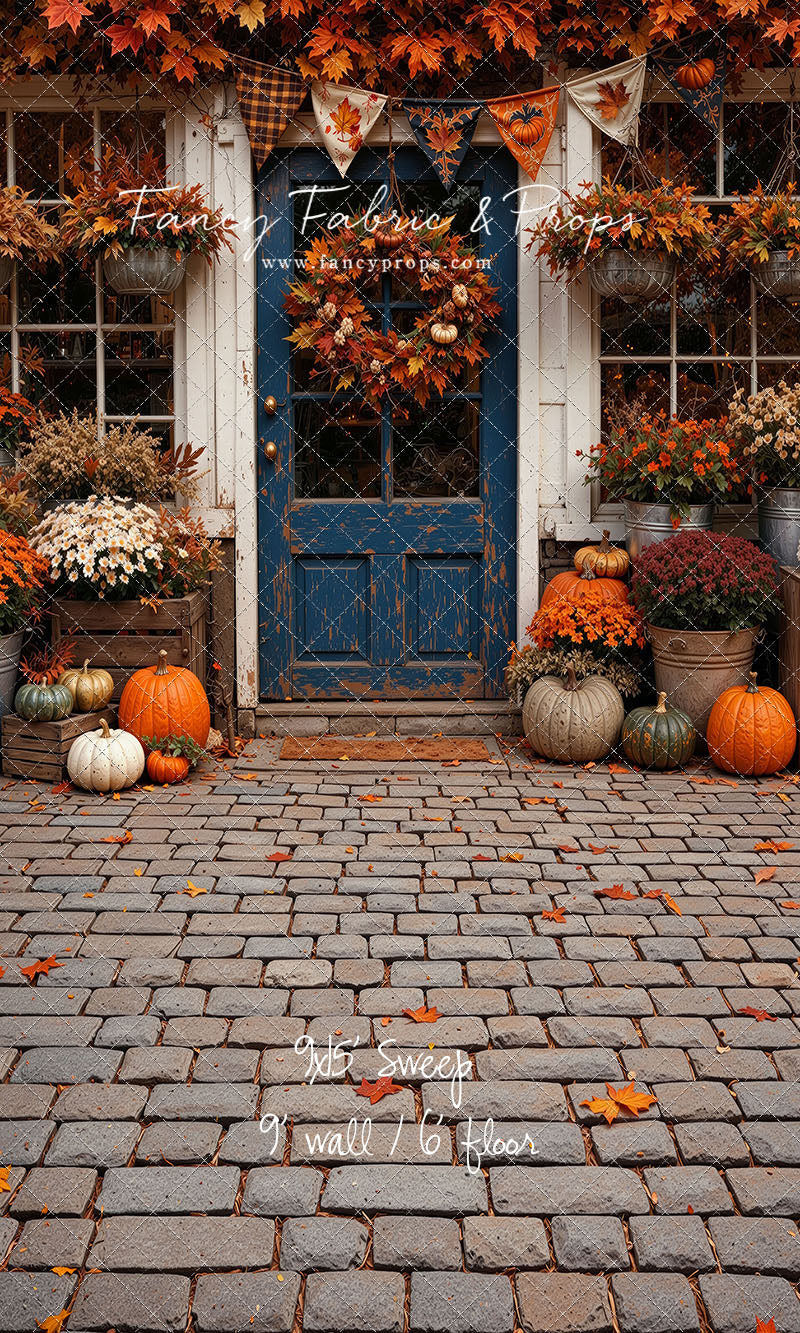 Falling Leaves Flower Shop - With Sweep Option