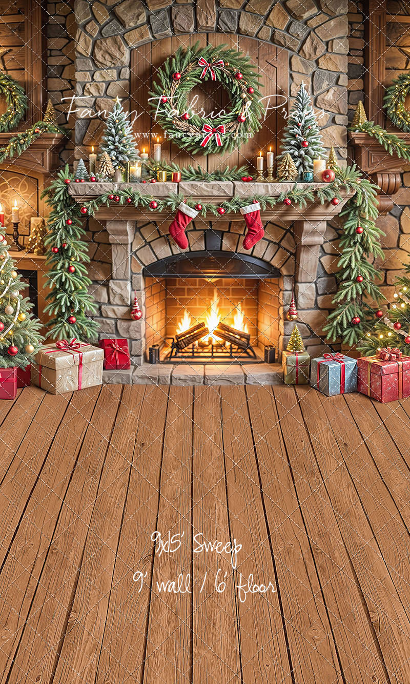 Fireside Christmas Magic - with Sweep Option