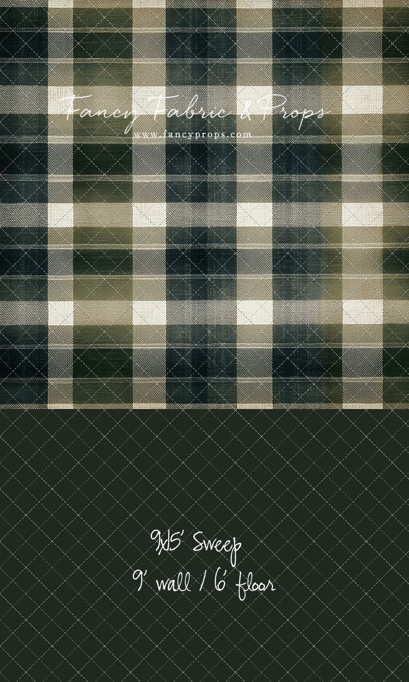 Forest Lodge Plaid - With Sweep Option
