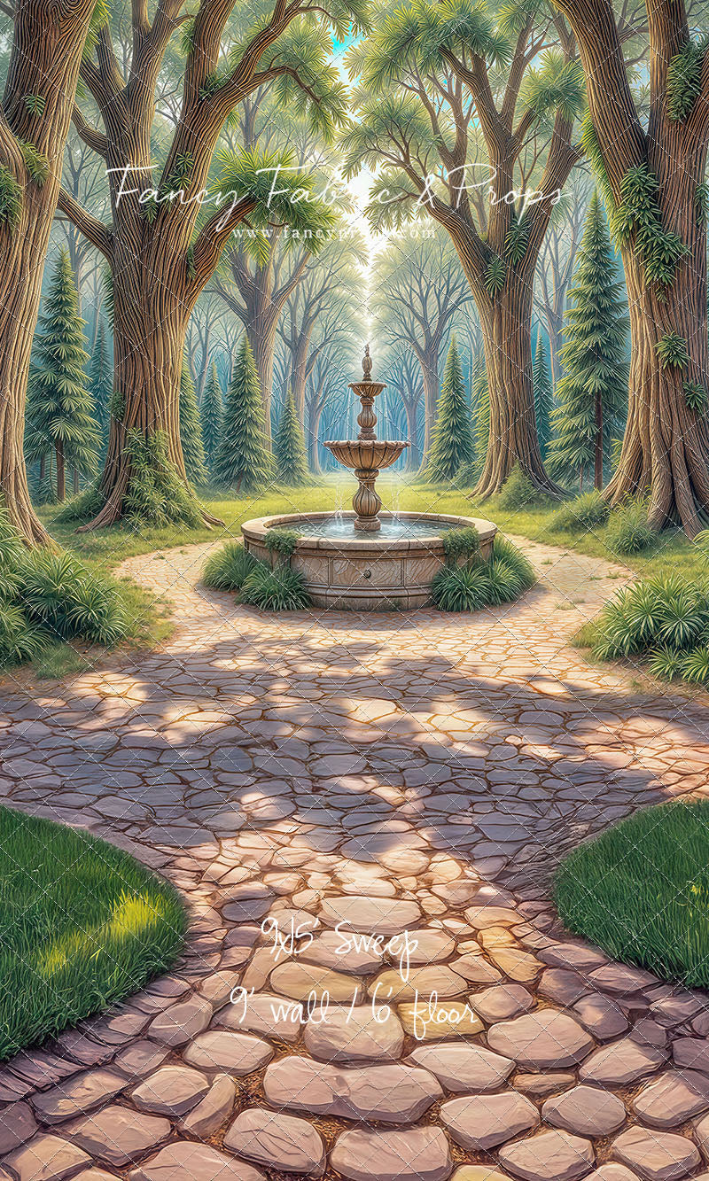 Fountain of the Enchanted Grove - With Sweep Option