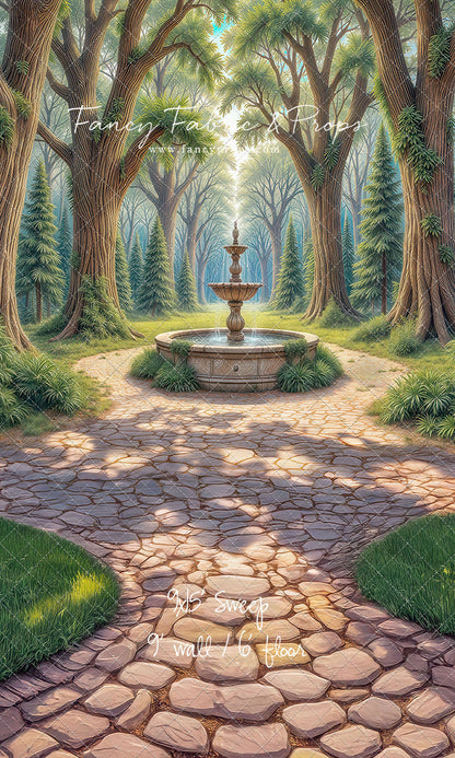Fountain of the Enchanted Grove - With Sweep Option