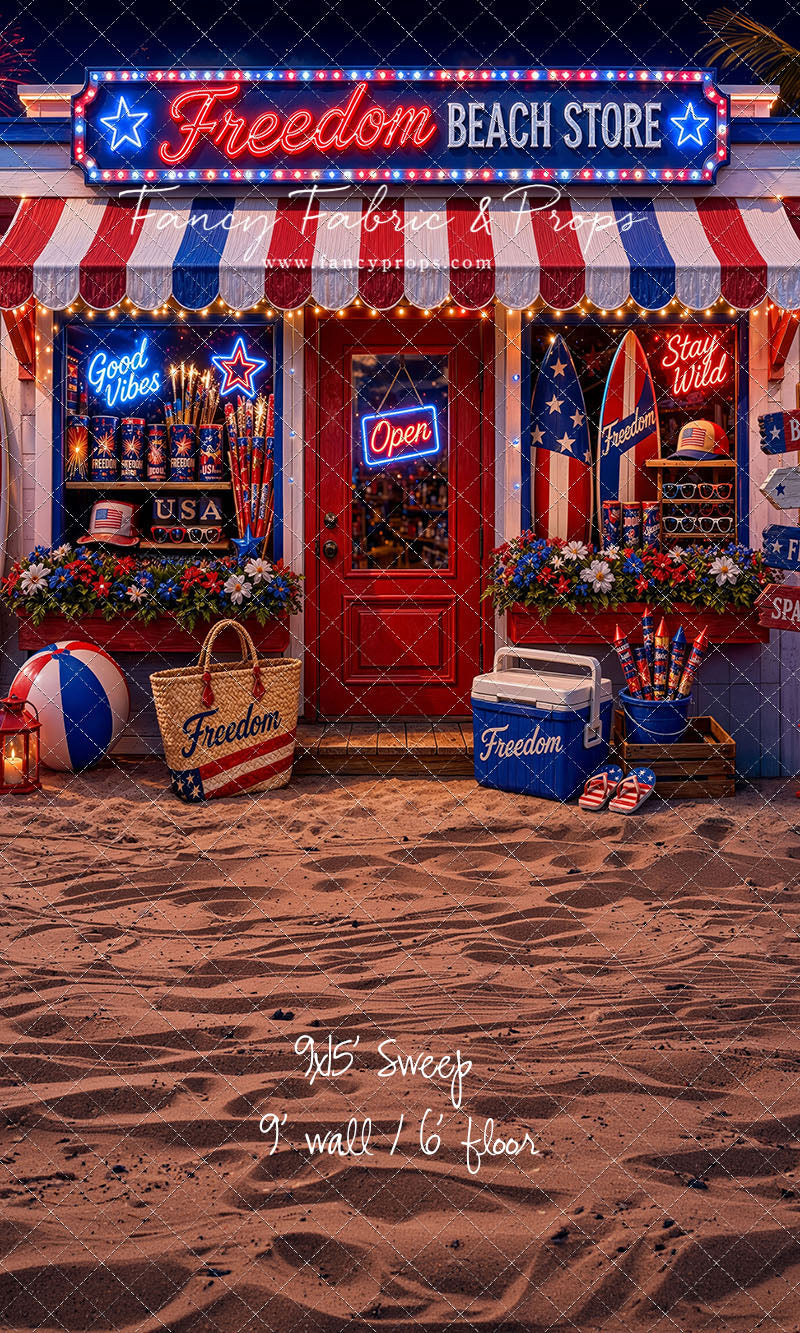 Freedom Beach Store - With Sweep Option