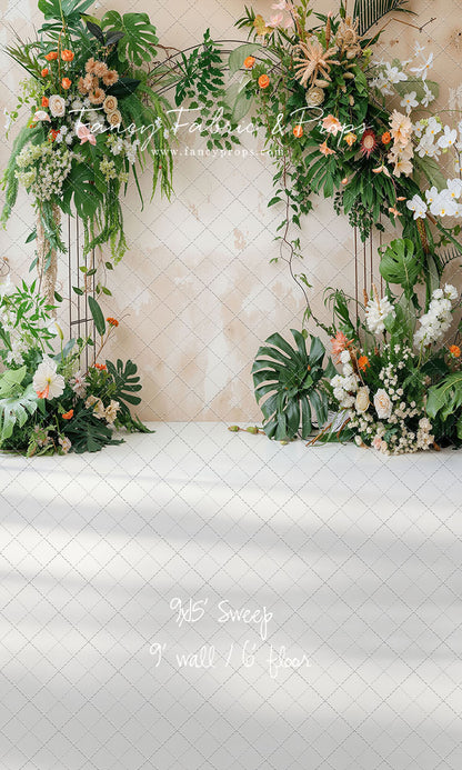 Garden Arch In Bloom - With Sweep Option