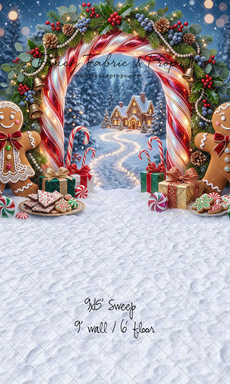 Gingerbread Welcome - With Sweep Option