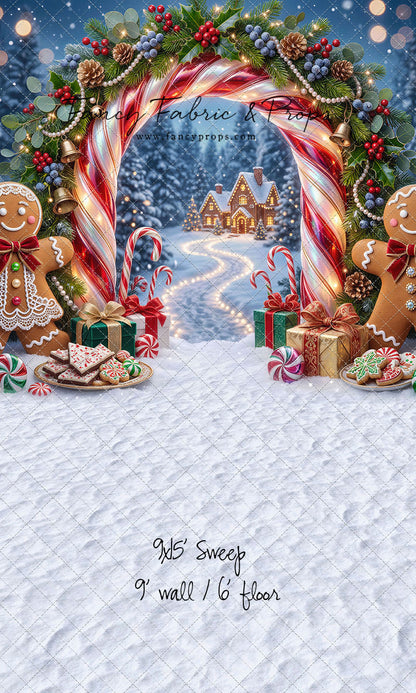 Gingerbread Welcome - With Sweep Option