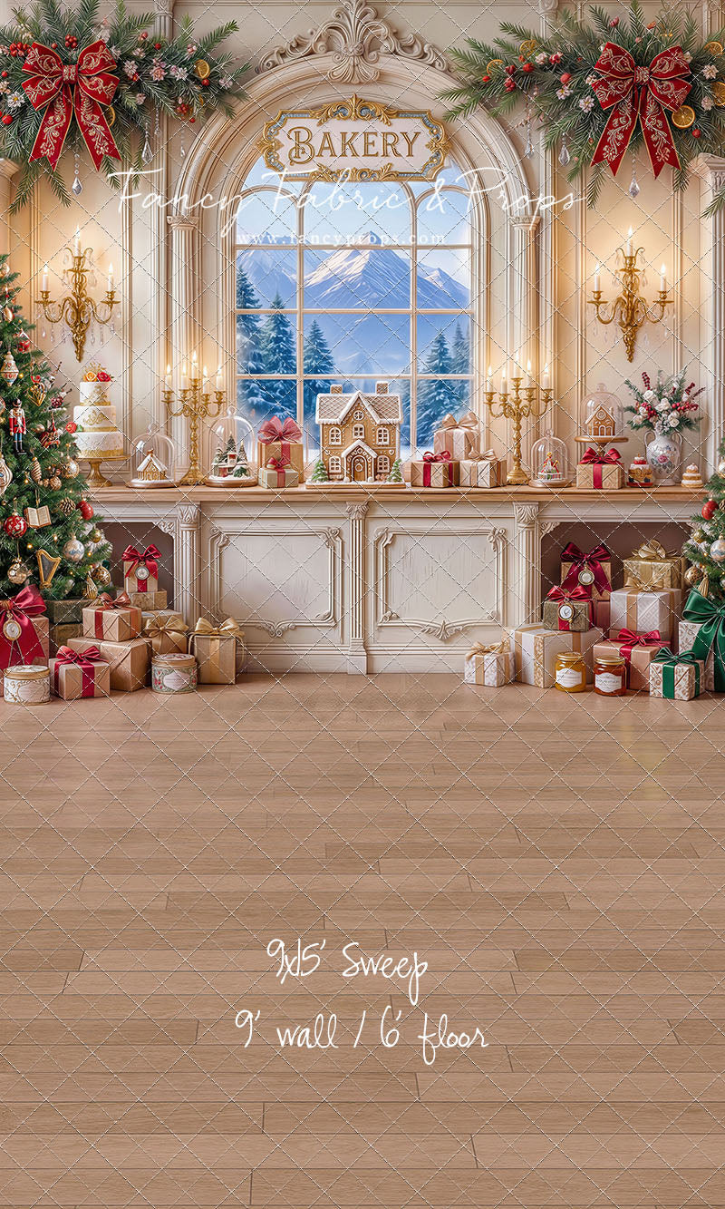 Gingerbread Wishes Bakery - With Sweep Option