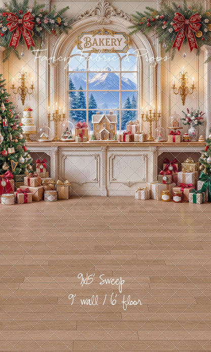 Gingerbread Wishes Bakery - With Sweep Option