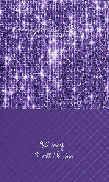 Glimmer Grape - With Solid Floor Sweep Option