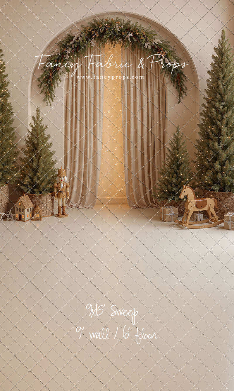 Golden Garland Arch - With Sweep Option