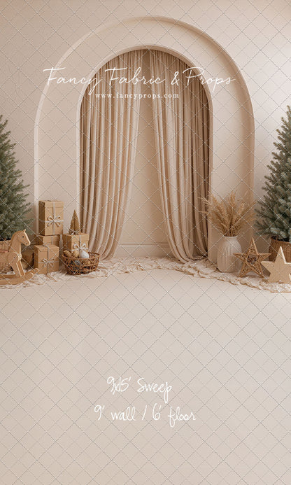 Golden Noel Arch - With Sweep Option