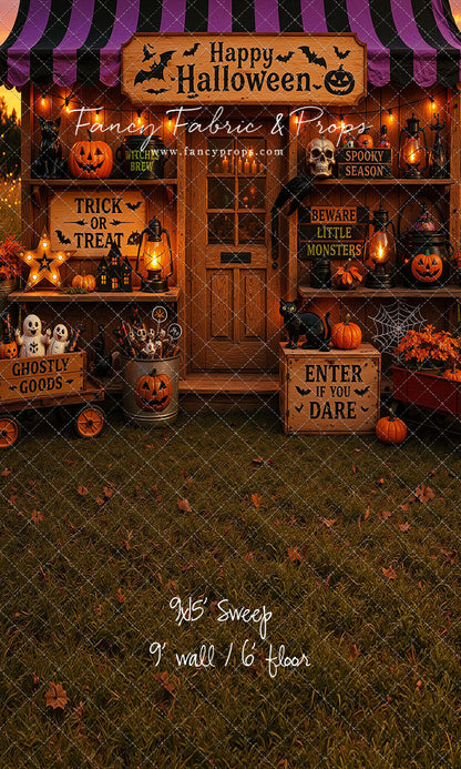 Haunted Harvest Stand - with Sweep Option