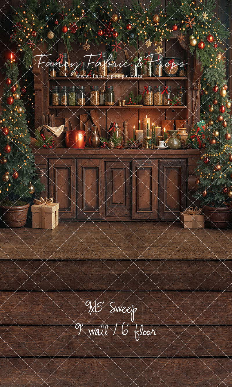 Holiday Pantry Kitchen - With Sweep Option