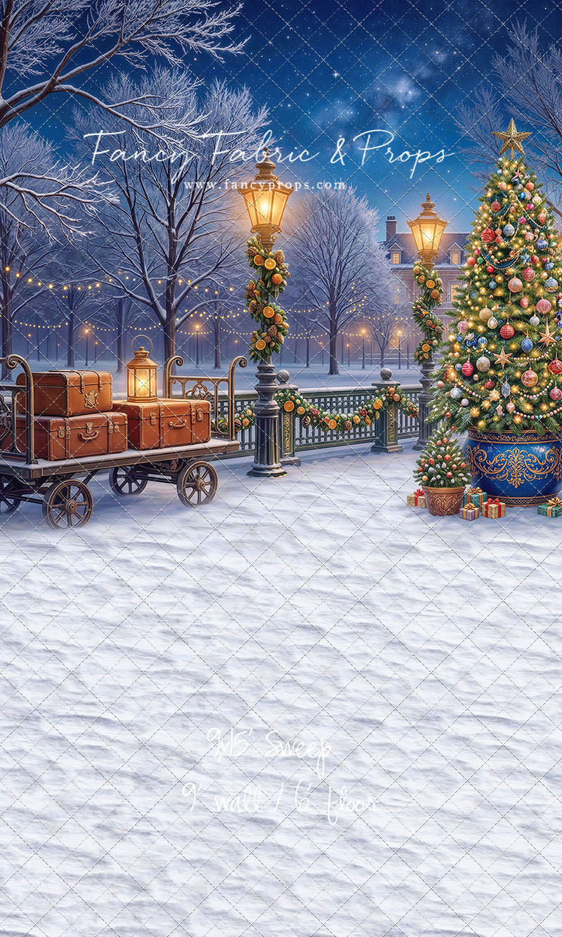 Holiday Train Station - With Sweep Option