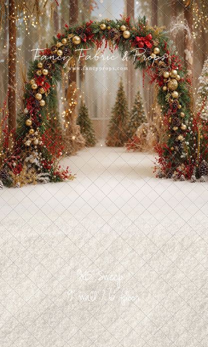 Holly & Pine Archway - With Sweep Option