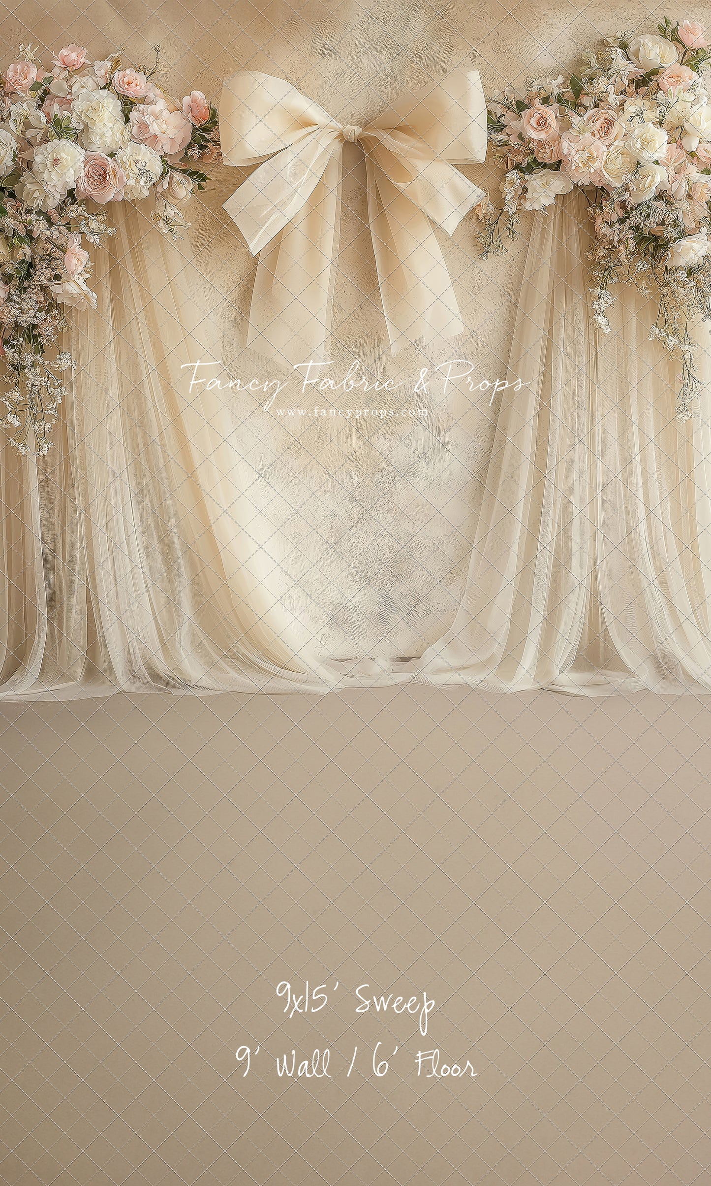 Ivory Bow Harmony  - With Sweep Option