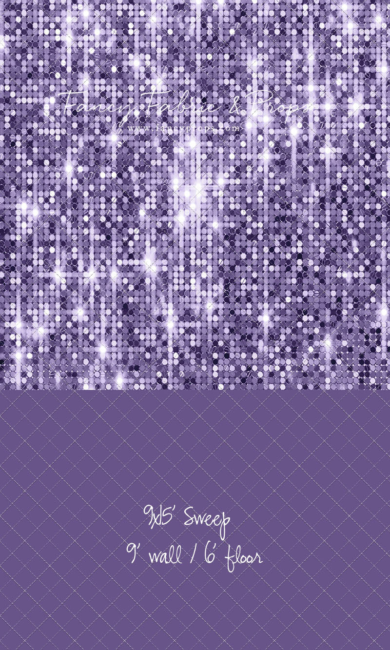 Lavender Lights - With Solid Floor Sweep Option