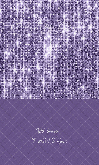 Lavender Lights - With Solid Floor Sweep Option