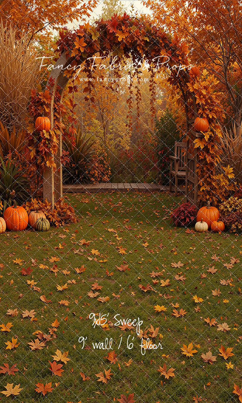 Leaves of Gold Garden - With Sweep Option