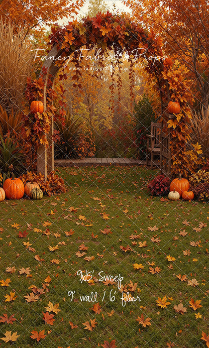 Leaves of Gold Garden - With Sweep Option