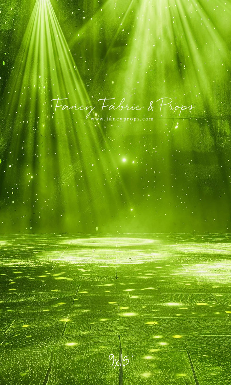 Lime Stage Lights - Sweep Sizes Only