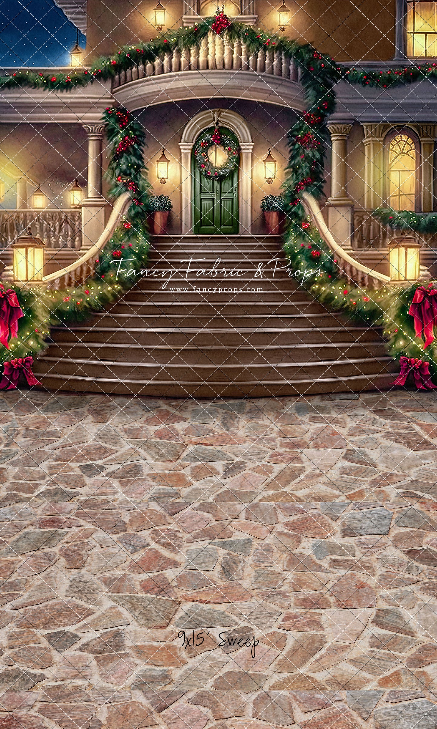 Magical Holiday Estate - Cobblestone Option - with Sweep Option