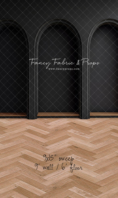 Matte Noir Arches - With Sweep Option