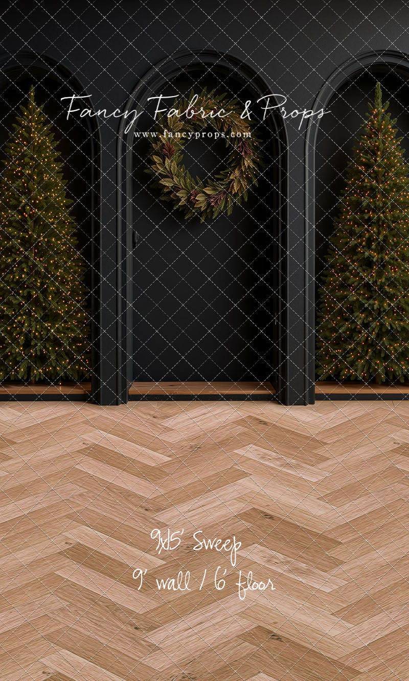 Matte Noir Holiday - with Sweep Option