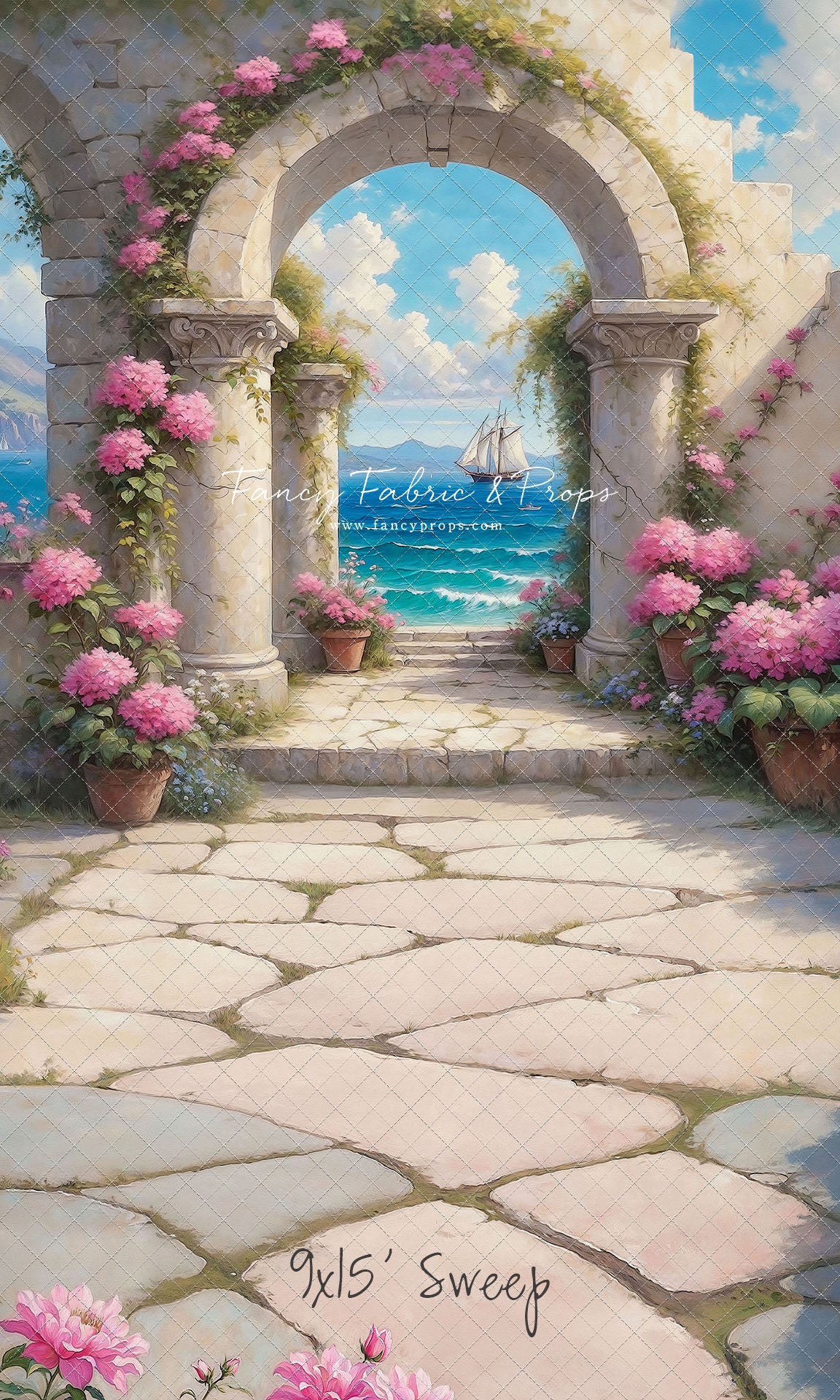 Mediterranean Blossom Gateway - With Sweep Option