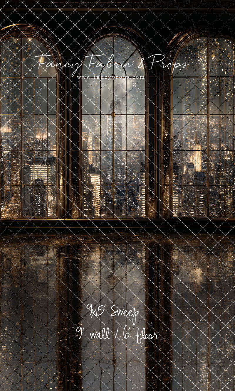 Midnight Skyline Ballroom - with Sweep Option