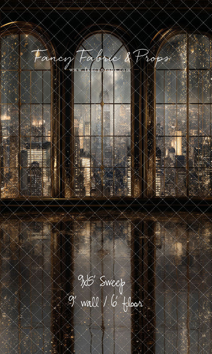 Midnight Skyline Ballroom - with Sweep Option