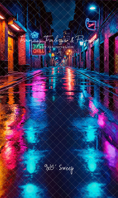 Neon Alley - With Sweep Option