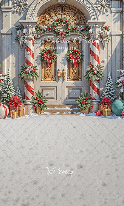 North Pole Manor Gates - with Sweep Option