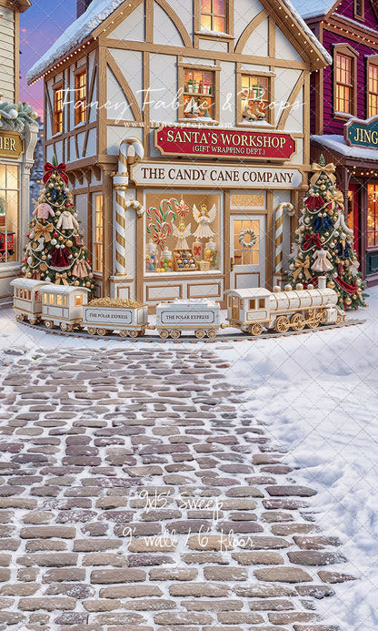 North Pole Village  - with Sweep Option