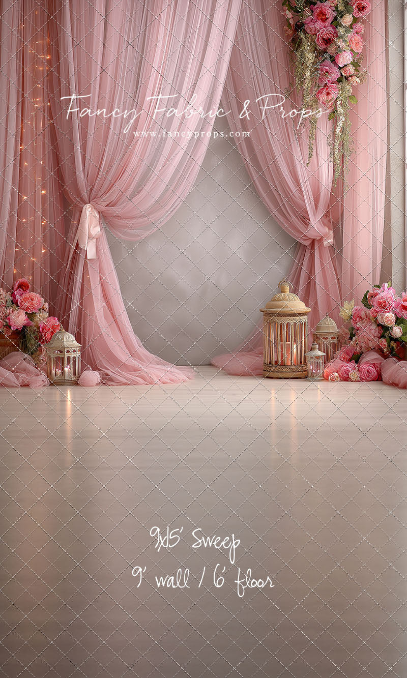 Pink Lantern Reception - With Sweep Option