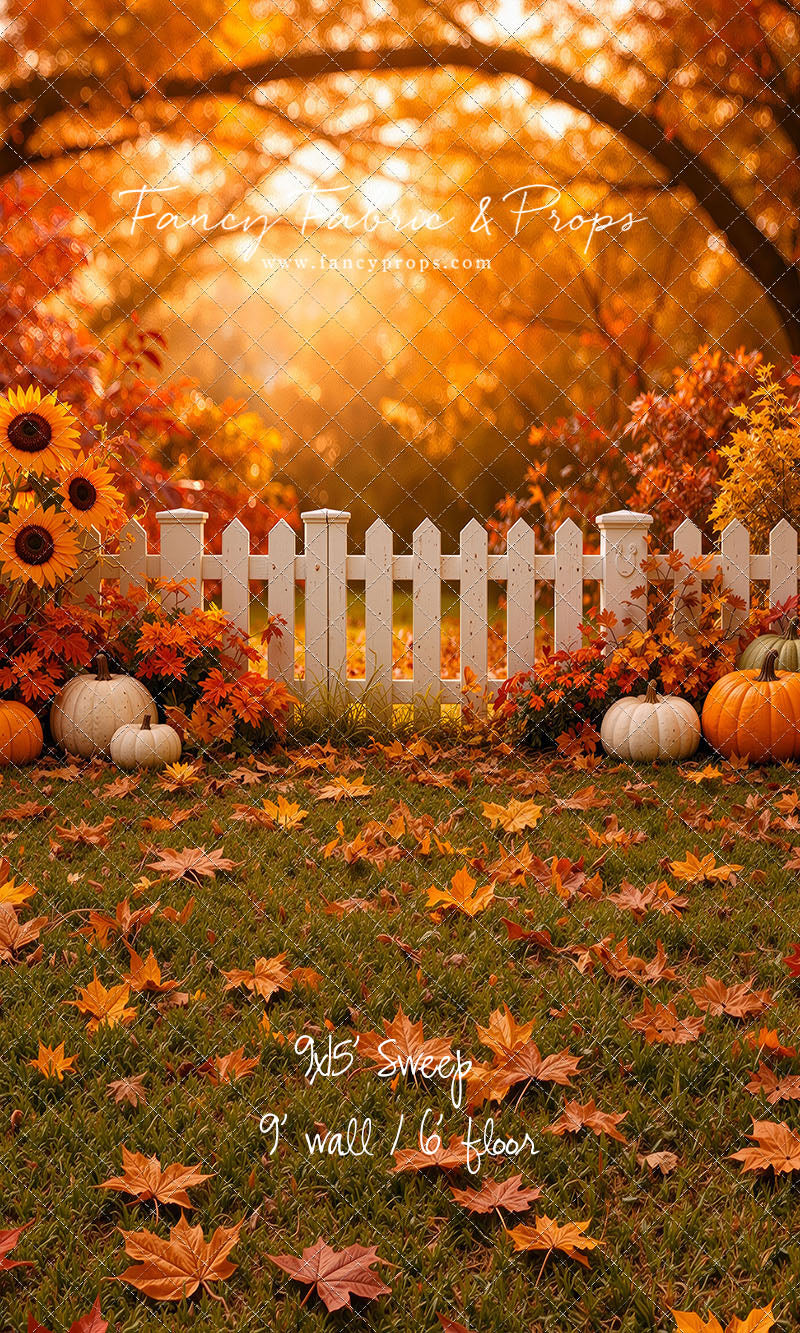 Pumpkin Patch Garden - With Sweep Option