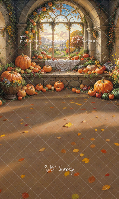 Pumpkin Patch Paradise - With Sweep Option