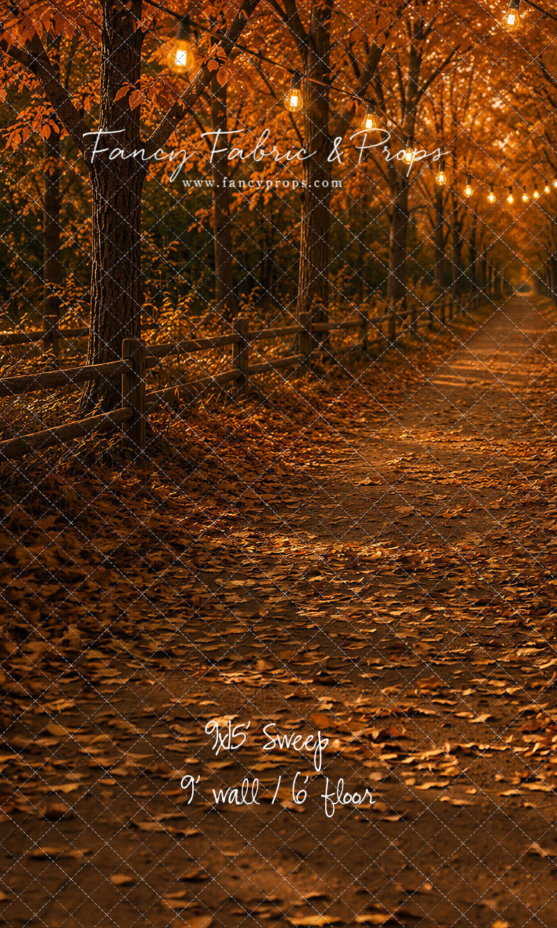Pumpkin Truck Pathway - with Sweep Option