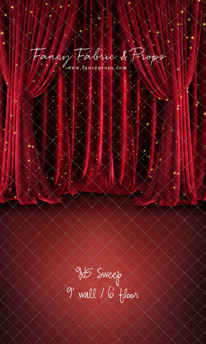 Red Carpet Glam - With Sweep Option