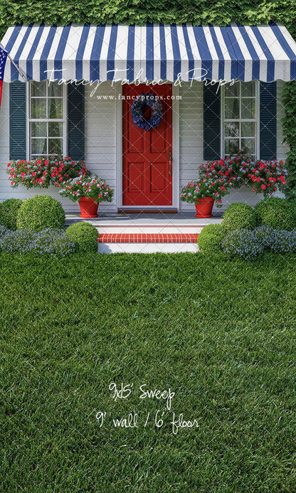 Red White & Bloom - With Sweep Option